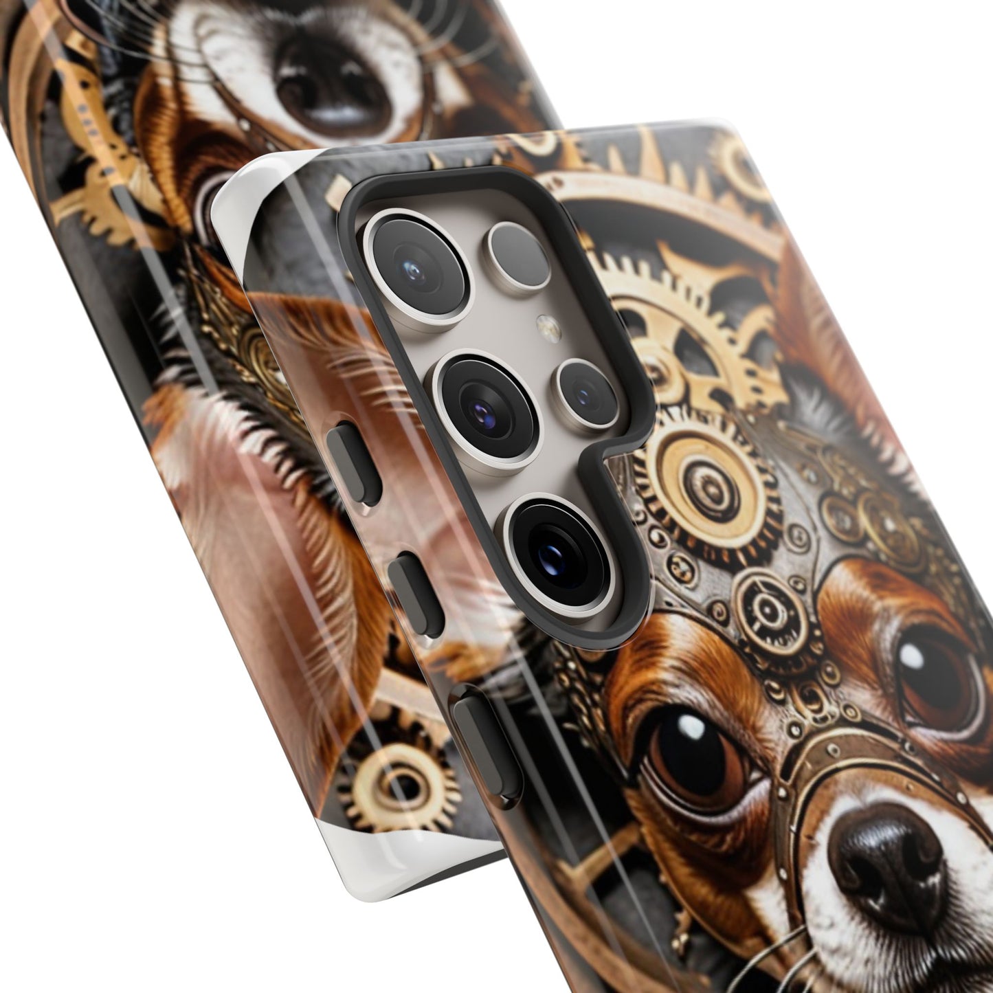 Steampunk Chihuahua Phone Case – Tough Cases for Dog Lovers