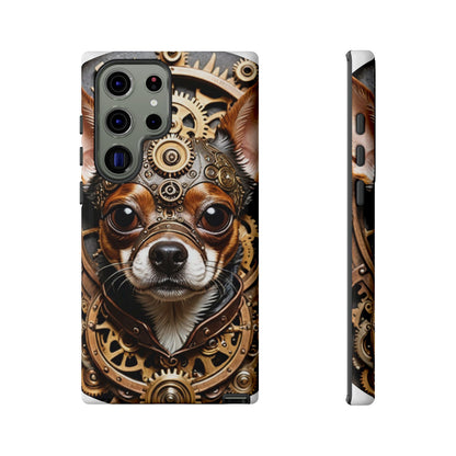 Steampunk Chihuahua Phone Case – Tough Cases for Dog Lovers