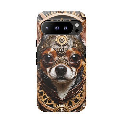 Steampunk Chihuahua Phone Case – Tough Cases for Dog Lovers