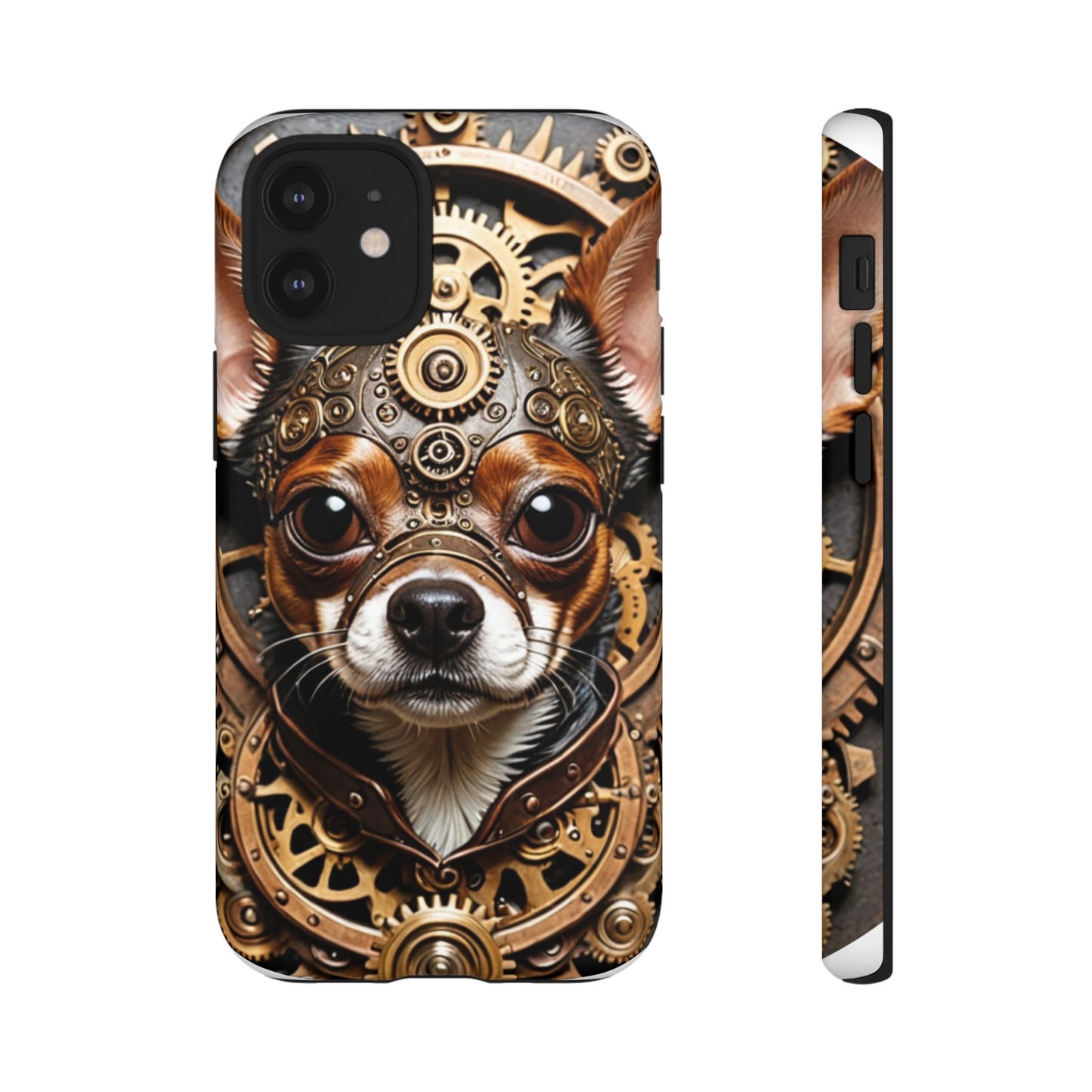 Steampunk Chihuahua Phone Case – Tough Cases for Dog Lovers