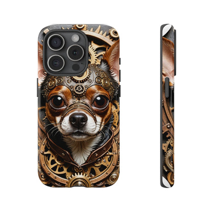 Steampunk Chihuahua Phone Case – Tough Cases for Dog Lovers