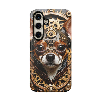 Steampunk Chihuahua Phone Case – Tough Cases for Dog Lovers