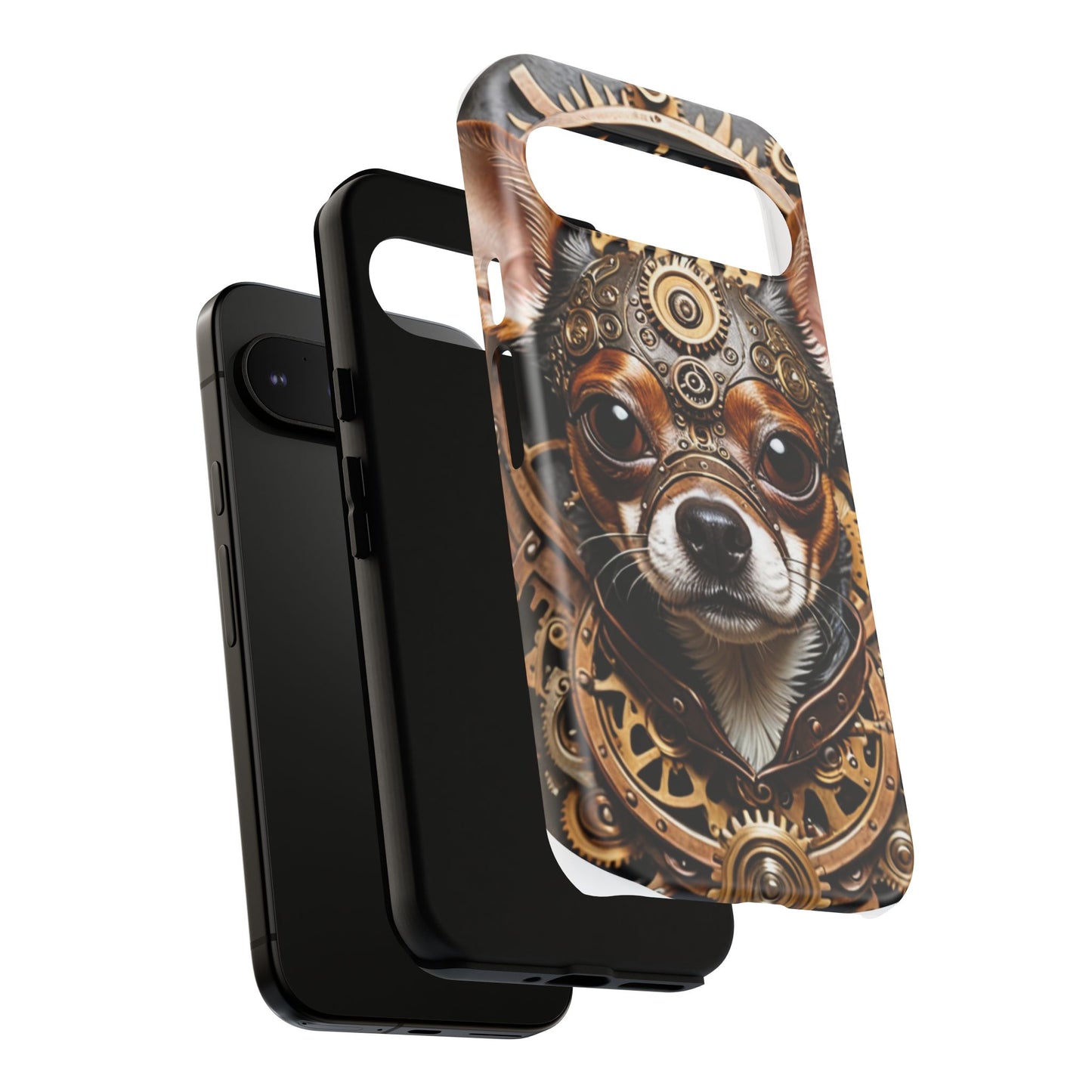 Steampunk Chihuahua Phone Case – Tough Cases for Dog Lovers